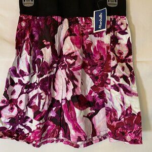 NEW NWT WOMENS JUNIORS ONE CLOTHING MINI SKIRT M Flirty Short Fun Medium